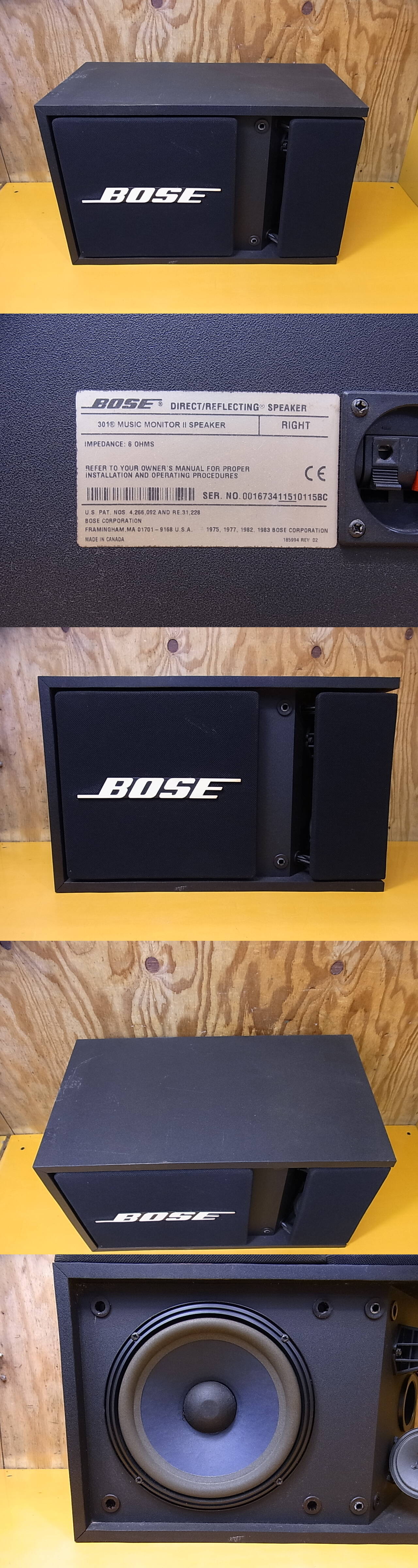 販売特別価格 BOSE ボーズ スピーカー ペア 180052 音出しOK 