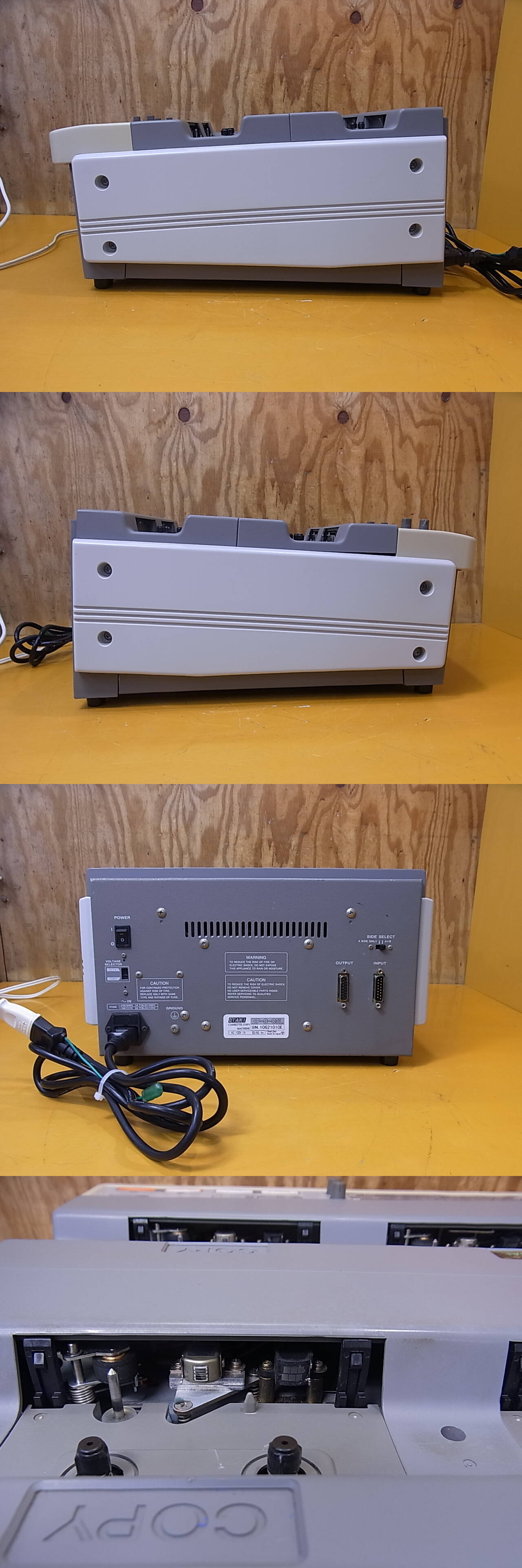 ☆OTARI オタリ カセットテープデュプリケーター DP-8-C3L コピー確認